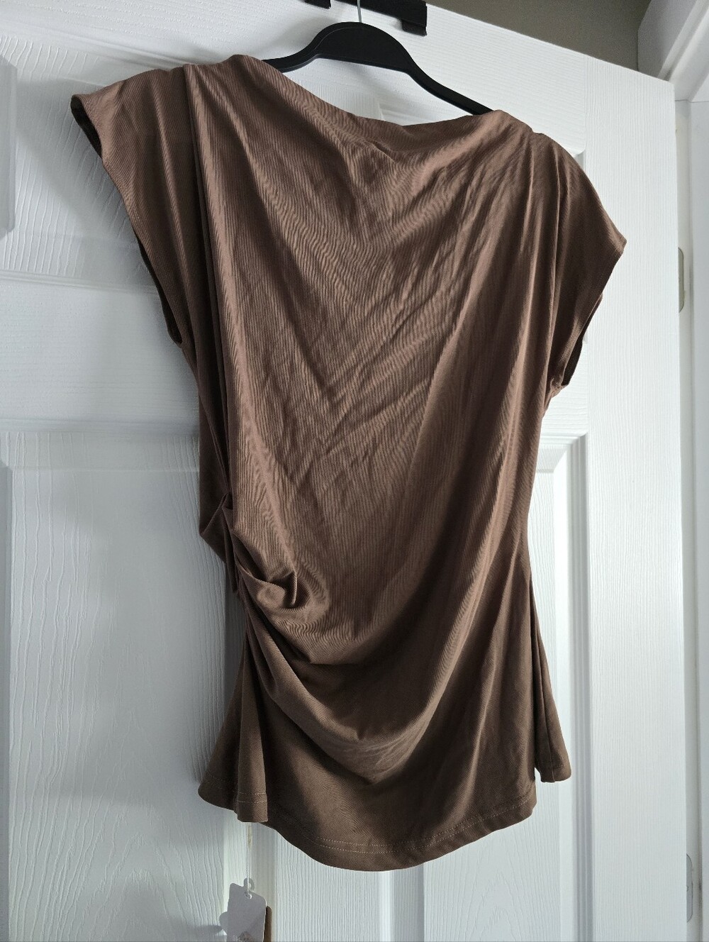 Draped Top With Ruching New - Picture 3 of 3